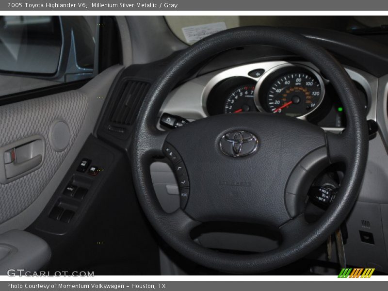 Millenium Silver Metallic / Gray 2005 Toyota Highlander V6
