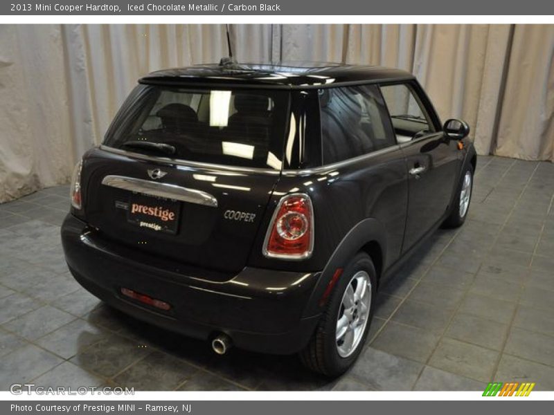 Iced Chocolate Metallic / Carbon Black 2013 Mini Cooper Hardtop