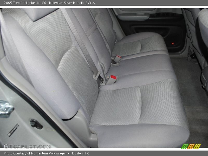 Millenium Silver Metallic / Gray 2005 Toyota Highlander V6