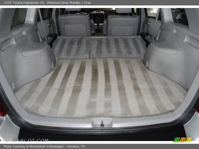 Millenium Silver Metallic / Gray 2005 Toyota Highlander V6