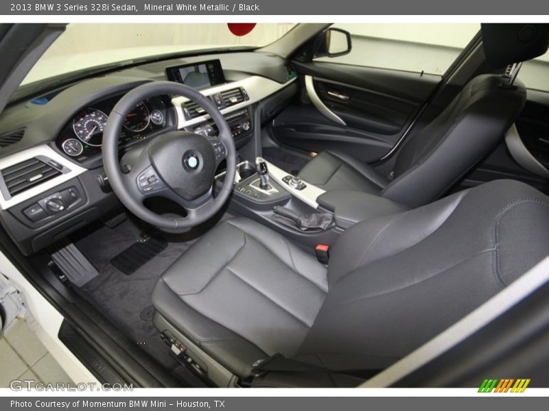 Mineral White Metallic / Black 2013 BMW 3 Series 328i Sedan