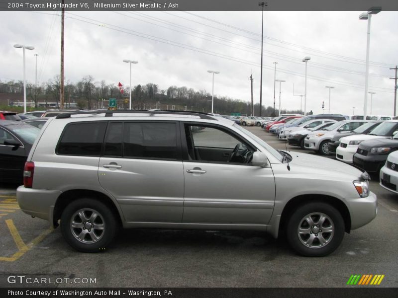 Millenium Silver Metallic / Ash 2004 Toyota Highlander V6