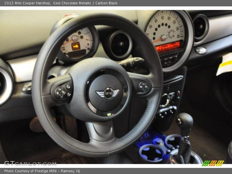 Iced Chocolate Metallic / Carbon Black 2013 Mini Cooper Hardtop
