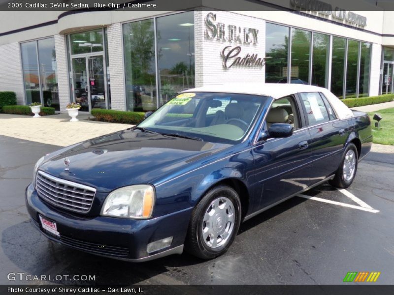 Blue Chip / Cashmere 2005 Cadillac DeVille Sedan