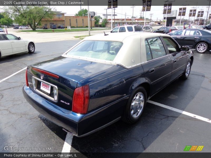 Blue Chip / Cashmere 2005 Cadillac DeVille Sedan