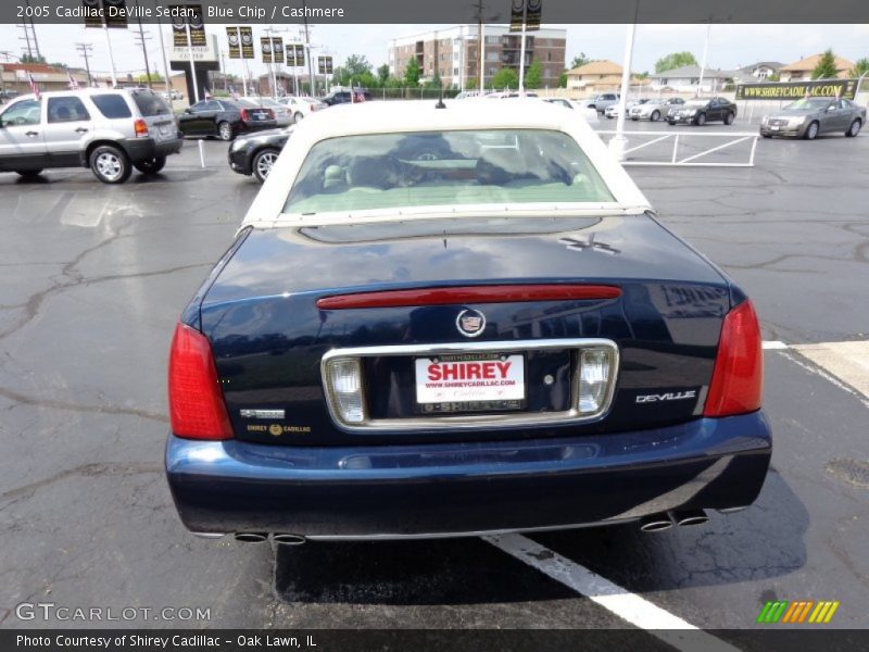 Blue Chip / Cashmere 2005 Cadillac DeVille Sedan