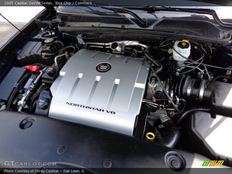 Blue Chip / Cashmere 2005 Cadillac DeVille Sedan