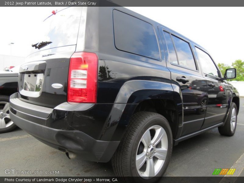 Black / Dark Slate Gray 2012 Jeep Patriot Latitude