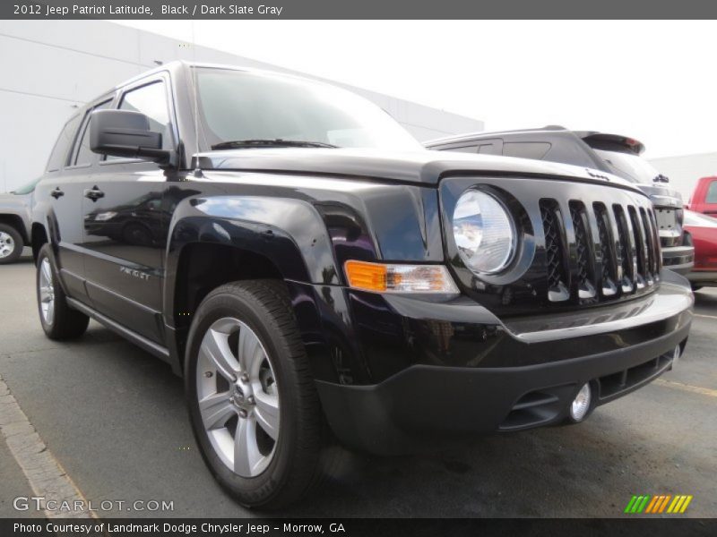 Black / Dark Slate Gray 2012 Jeep Patriot Latitude