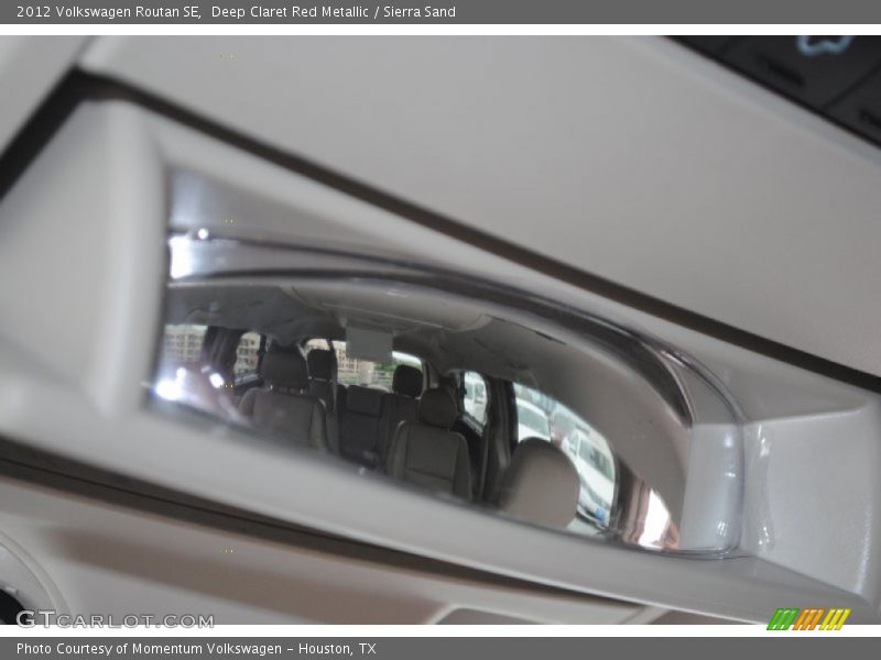 Deep Claret Red Metallic / Sierra Sand 2012 Volkswagen Routan SE