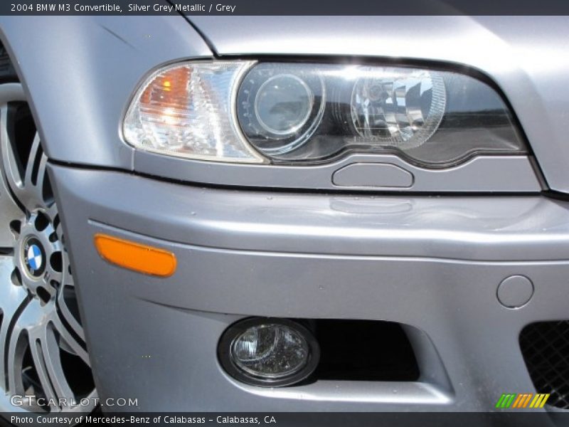 Silver Grey Metallic / Grey 2004 BMW M3 Convertible