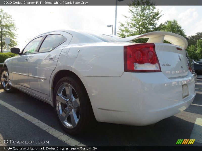 Stone White / Dark Slate Gray 2010 Dodge Charger R/T