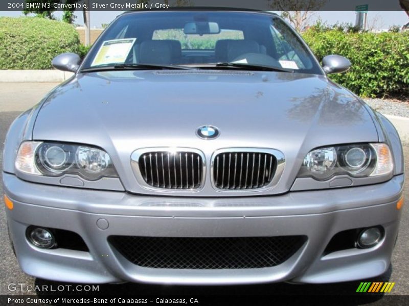 Silver Grey Metallic / Grey 2004 BMW M3 Convertible