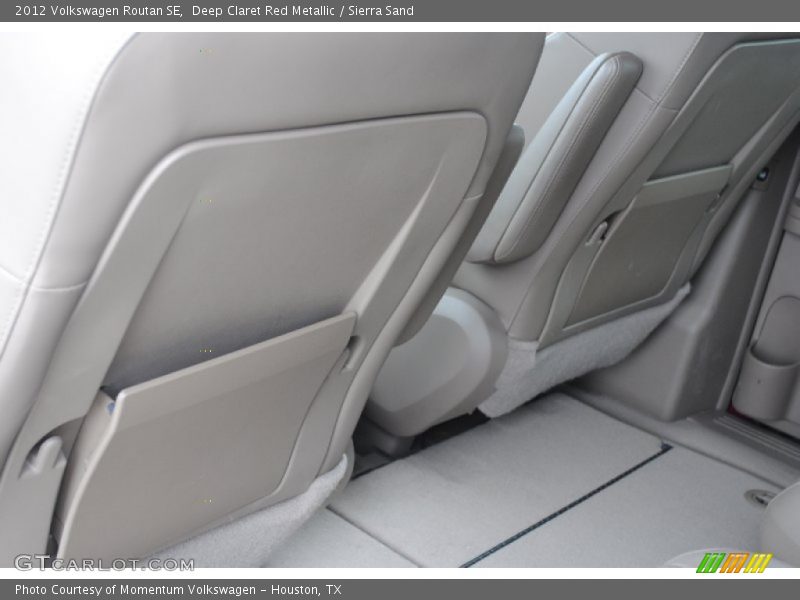 Deep Claret Red Metallic / Sierra Sand 2012 Volkswagen Routan SE