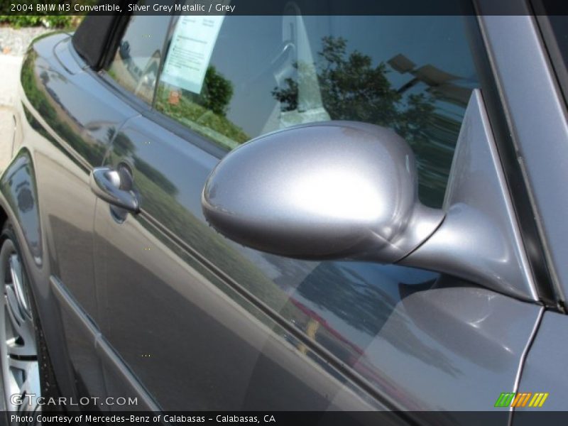 Silver Grey Metallic / Grey 2004 BMW M3 Convertible