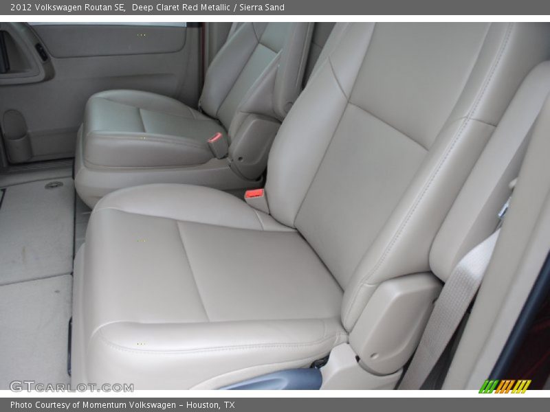 Deep Claret Red Metallic / Sierra Sand 2012 Volkswagen Routan SE