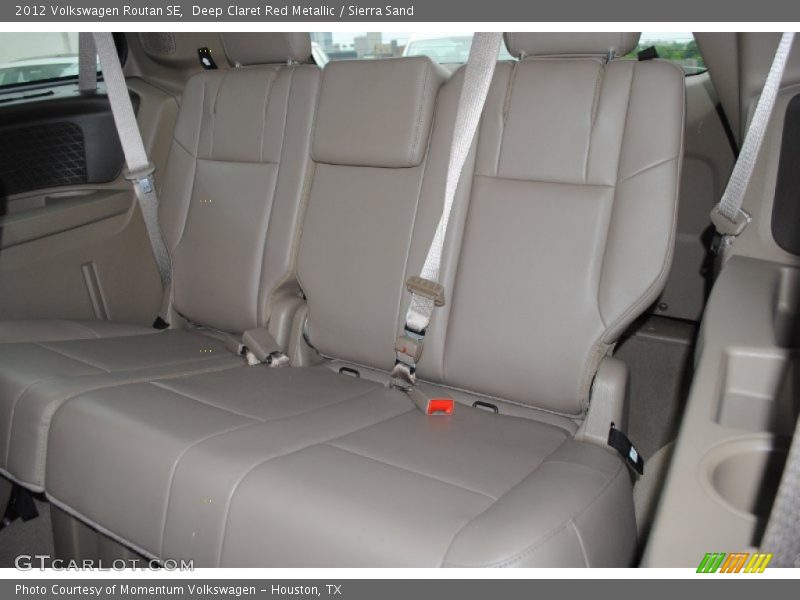 Deep Claret Red Metallic / Sierra Sand 2012 Volkswagen Routan SE