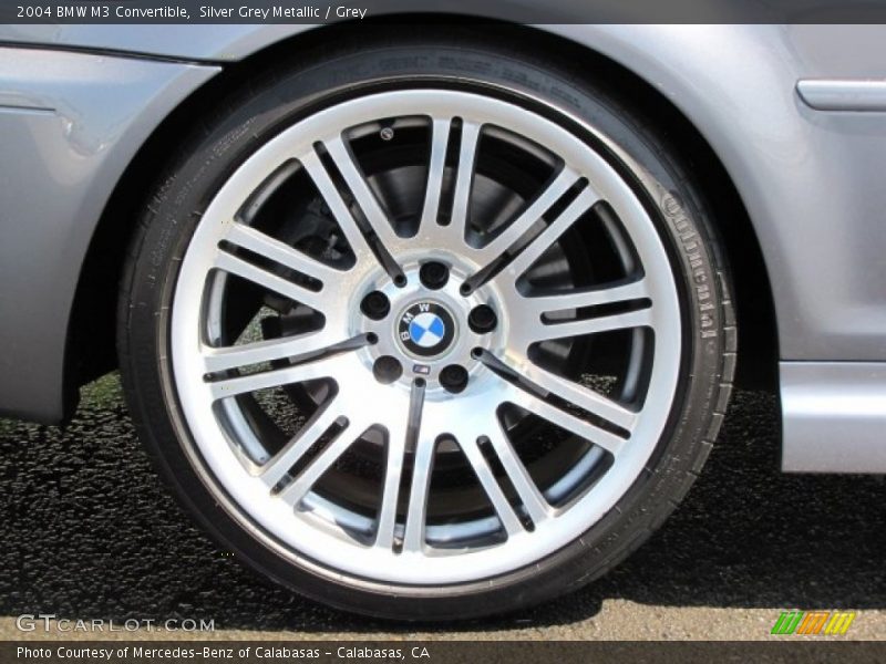 Silver Grey Metallic / Grey 2004 BMW M3 Convertible
