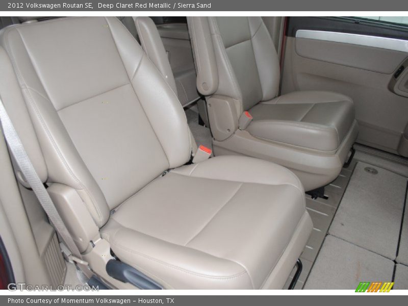 Deep Claret Red Metallic / Sierra Sand 2012 Volkswagen Routan SE