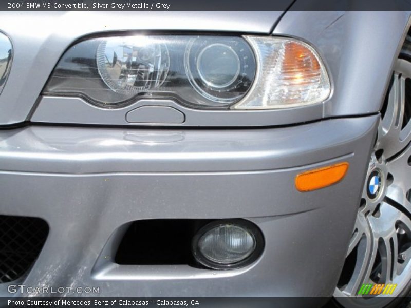 Silver Grey Metallic / Grey 2004 BMW M3 Convertible