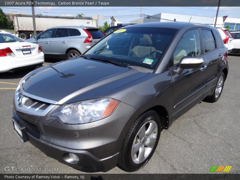 Carbon Bronze Pearl / Taupe 2007 Acura RDX Technology