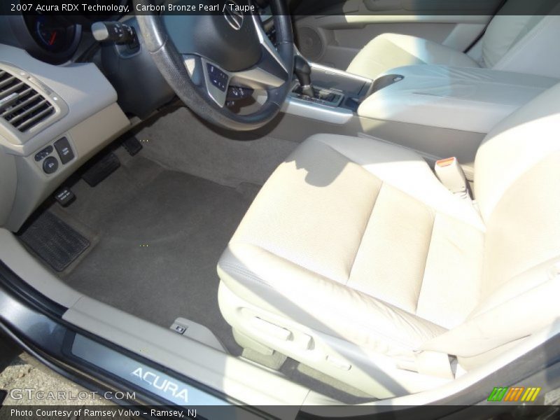 Carbon Bronze Pearl / Taupe 2007 Acura RDX Technology
