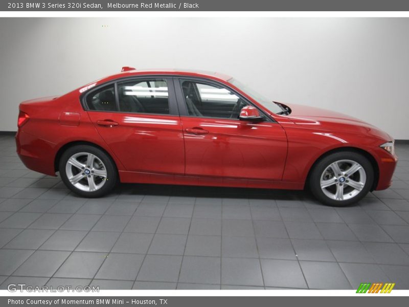 Melbourne Red Metallic / Black 2013 BMW 3 Series 320i Sedan