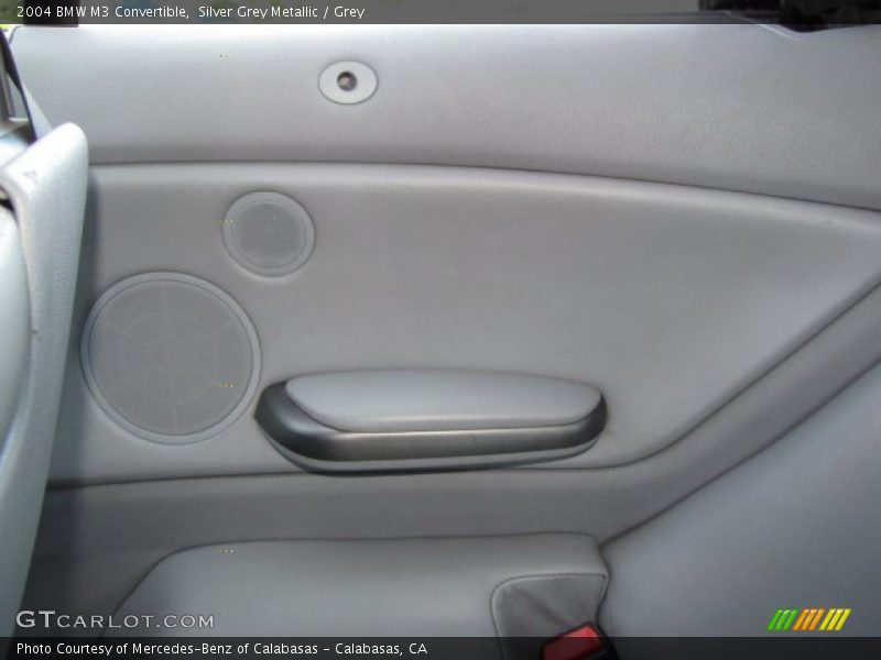 Silver Grey Metallic / Grey 2004 BMW M3 Convertible
