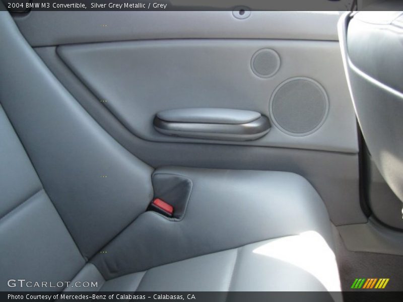 Silver Grey Metallic / Grey 2004 BMW M3 Convertible