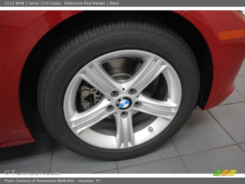 Melbourne Red Metallic / Black 2013 BMW 3 Series 320i Sedan