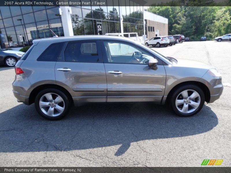 Carbon Bronze Pearl / Taupe 2007 Acura RDX Technology