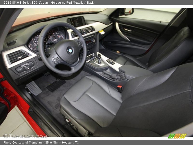 Melbourne Red Metallic / Black 2013 BMW 3 Series 320i Sedan