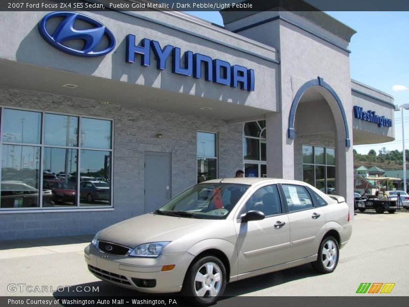 Pueblo Gold Metallic / Dark Pebble/Light Pebble 2007 Ford Focus ZX4 SES Sedan