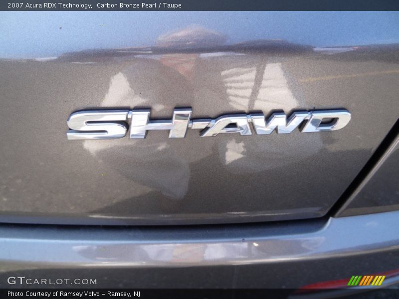 Carbon Bronze Pearl / Taupe 2007 Acura RDX Technology