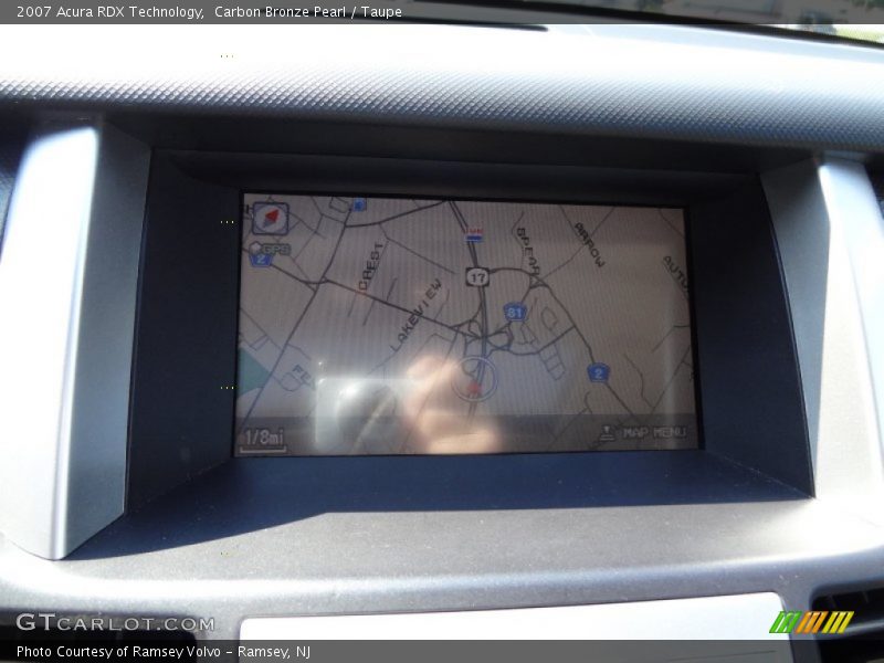 Carbon Bronze Pearl / Taupe 2007 Acura RDX Technology