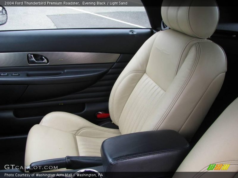 Evening Black / Light Sand 2004 Ford Thunderbird Premium Roadster