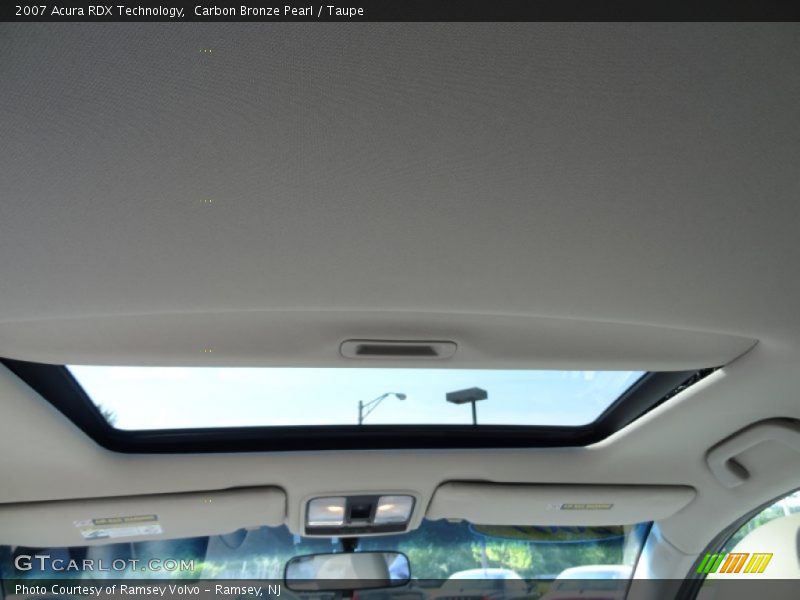 Carbon Bronze Pearl / Taupe 2007 Acura RDX Technology