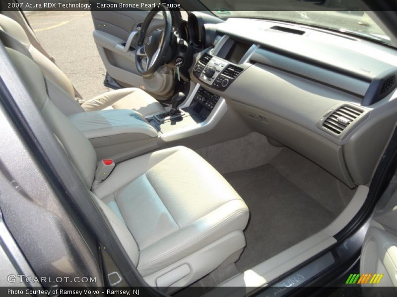 Carbon Bronze Pearl / Taupe 2007 Acura RDX Technology