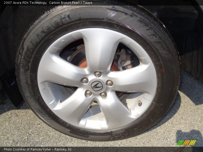 Carbon Bronze Pearl / Taupe 2007 Acura RDX Technology