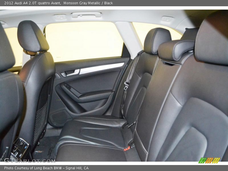 Monsoon Gray Metallic / Black 2012 Audi A4 2.0T quattro Avant