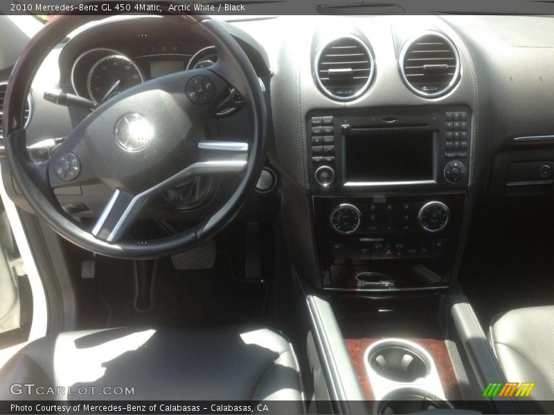 Arctic White / Black 2010 Mercedes-Benz GL 450 4Matic