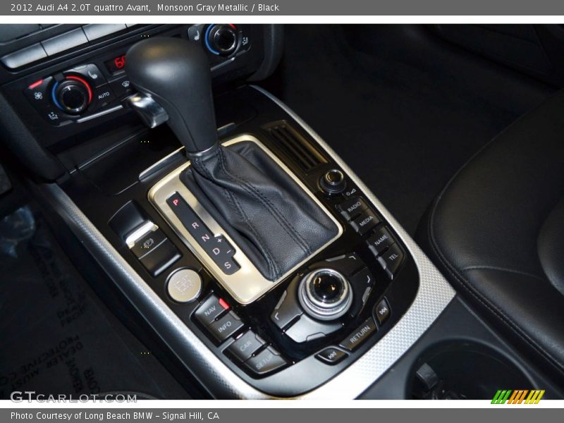 Monsoon Gray Metallic / Black 2012 Audi A4 2.0T quattro Avant
