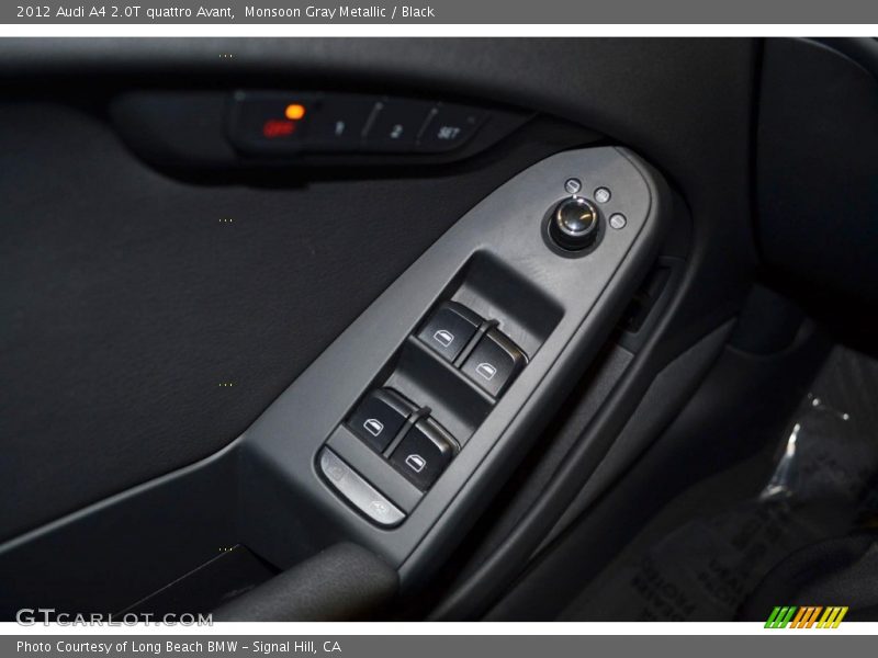 Monsoon Gray Metallic / Black 2012 Audi A4 2.0T quattro Avant