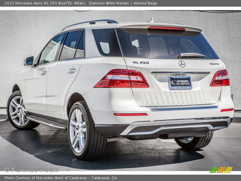 Diamond White Metallic / Almond Beige 2013 Mercedes-Benz ML 350 BlueTEC 4Matic