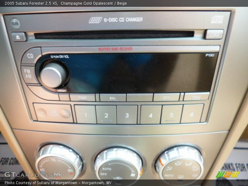 Champagne Gold Opalescent / Beige 2005 Subaru Forester 2.5 XS