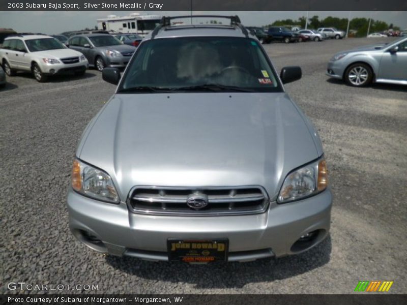 Silver Stone Metallic / Gray 2003 Subaru Baja Sport