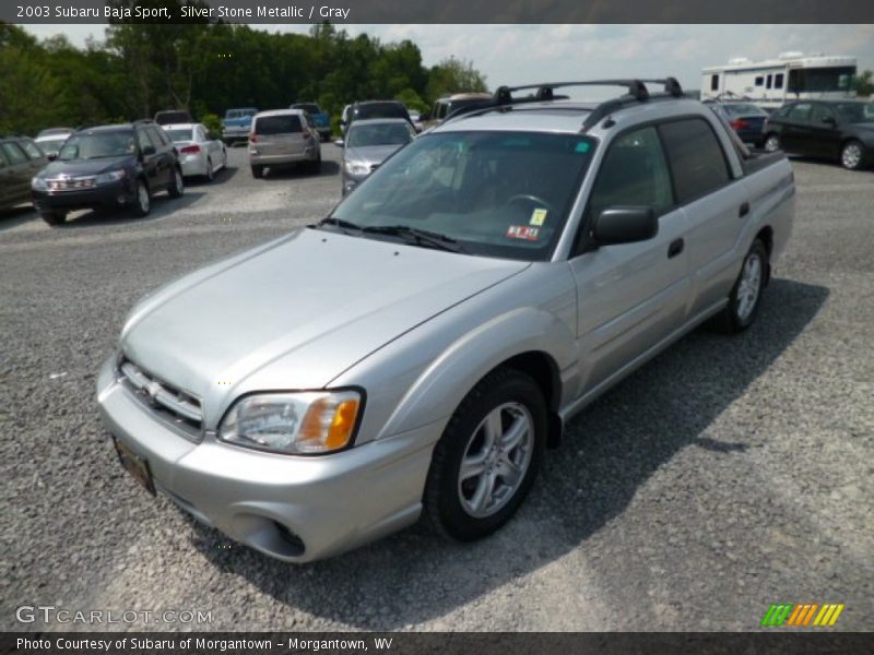 Silver Stone Metallic / Gray 2003 Subaru Baja Sport