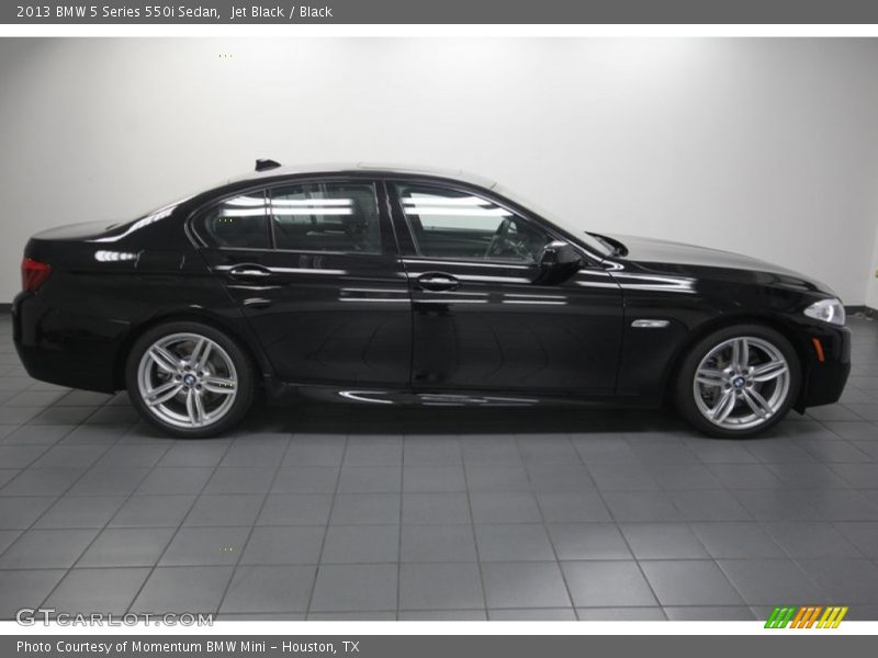 Jet Black / Black 2013 BMW 5 Series 550i Sedan