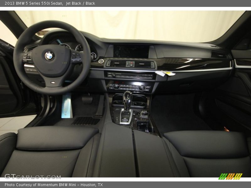 Jet Black / Black 2013 BMW 5 Series 550i Sedan