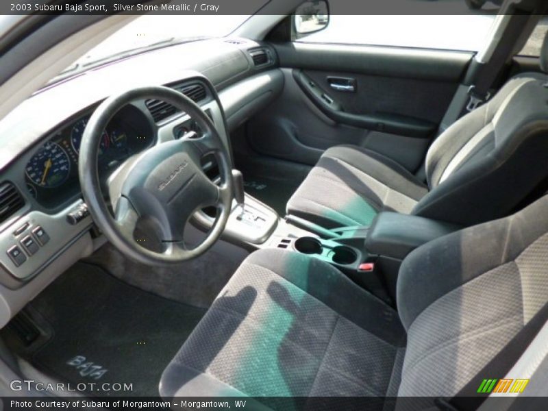 Silver Stone Metallic / Gray 2003 Subaru Baja Sport